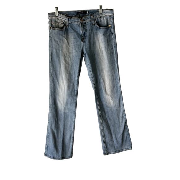 Vigoss‎ Jeans Junior's 11 Light Wash London Boot Stretch Denim Flare - Picture 1 of 10